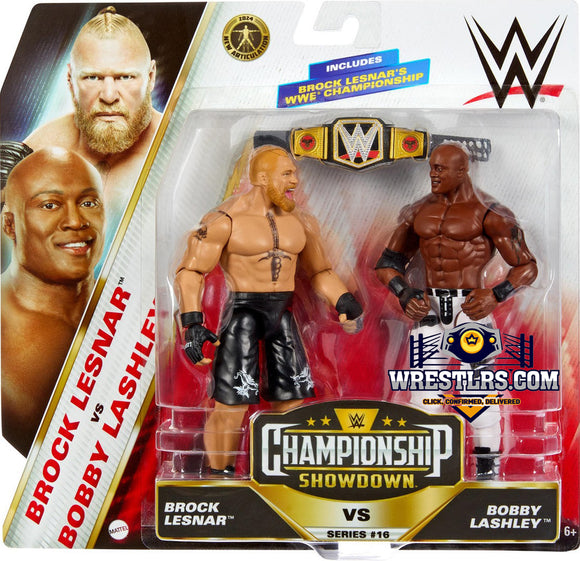 Brock Lesnar & Bobby Lashley - WWE Championship Showdown Series 16