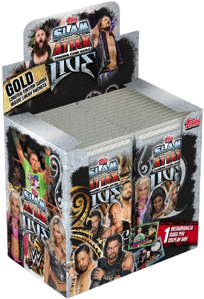 WWE Slam Attax Live - Booster Box Pack - 36 packets