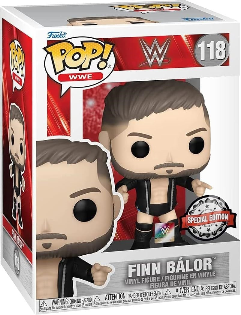 Finn Balor POP! Vinyl Figure - No. 118 – Wrestlrs