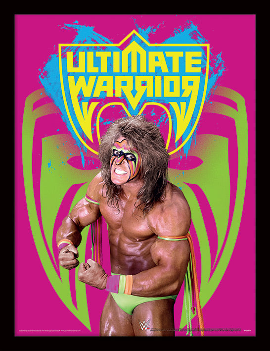 Ultimate Warrior - WWE Framed Print