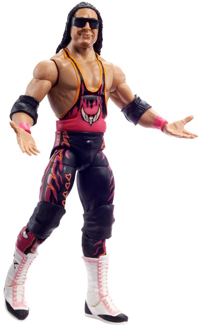 Bret hart shop elite action figure