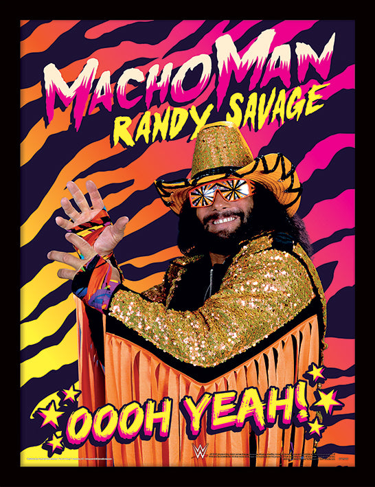 Randy Savage - WWE Framed Print