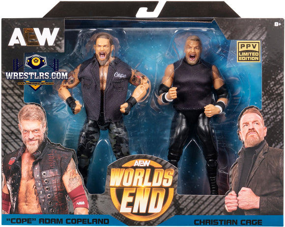 Adam Copeland & Christian Cage - AEW Worlds End Twin Pack