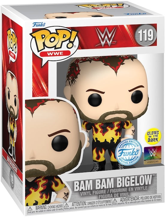 Bam Bam Bigelow POP! Vinyl Figure - No. 119