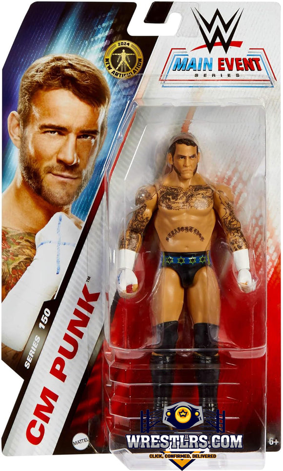 CM Punk - WWE Main Event Series 150 ***PRE-ORDER***