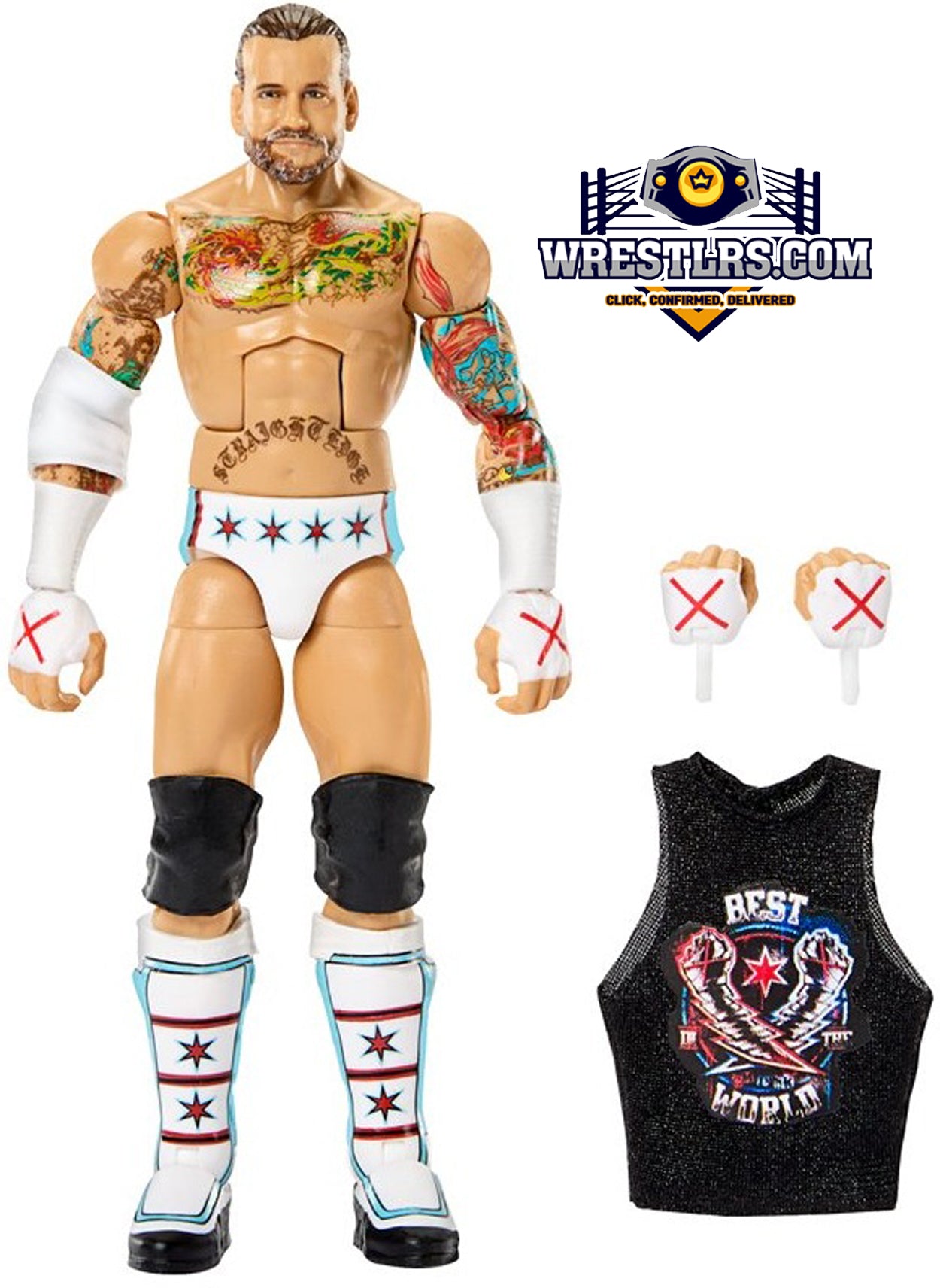 CM Punk - WWE Elite Series 121 – Wrestlrs
