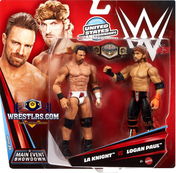 LA Knight & Logan Paul - WWE Main Event Showdown Series 24