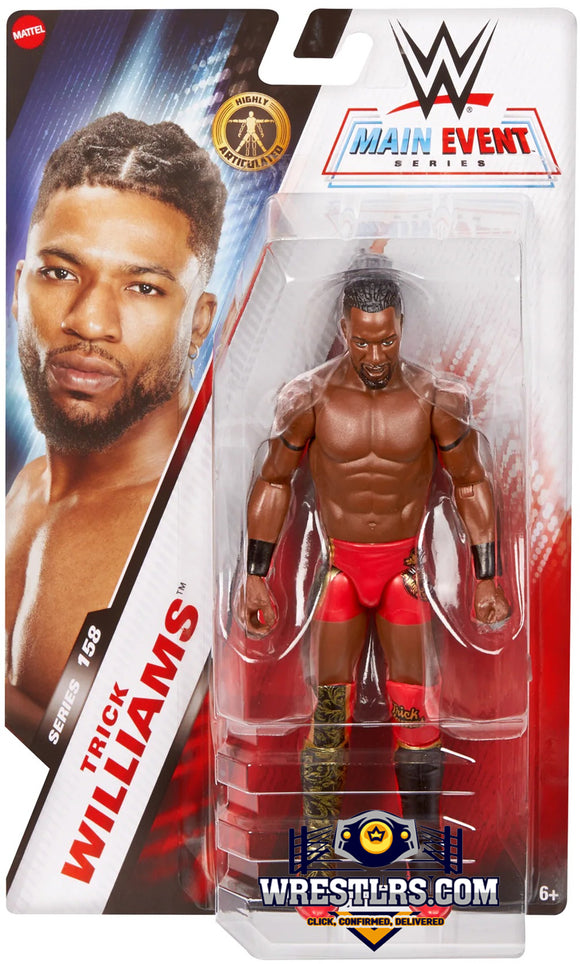 Trick Willams CHASE (Red Attire) - WWE Main Event Series 158