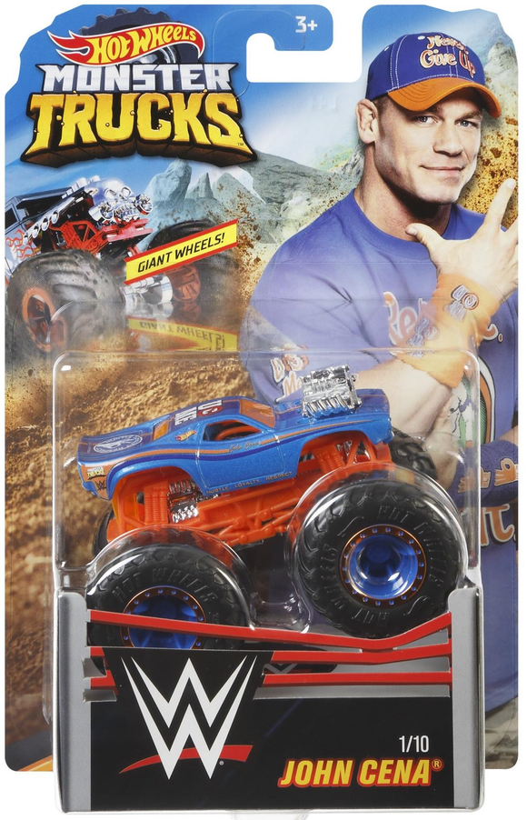 John Cena WWE Hot Wheels Monster Truck Wrestlrs