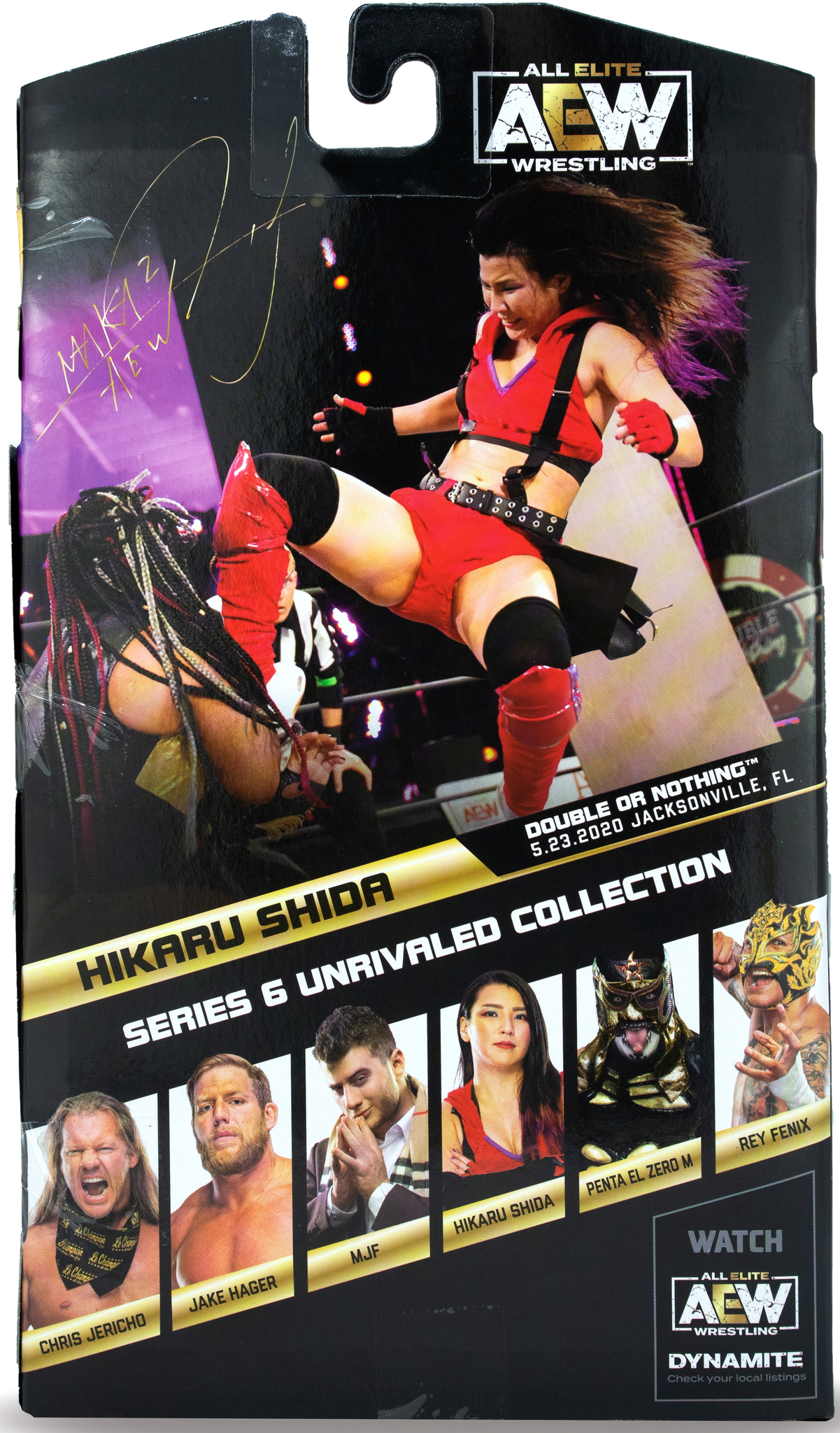 HIKARU SHIDA AEW Pro Wrestling Crate Exclusive Enamel Collectors Pin New  £9.99 - PicClick UK