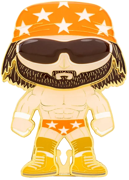 Macho Man Randy Savage POP PIN No. 04 Wrestlrs