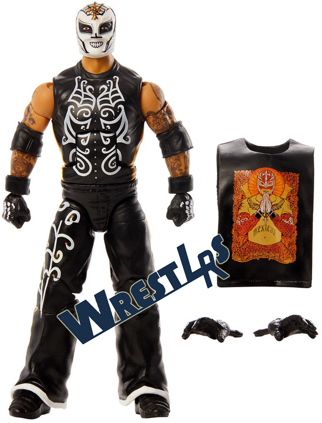 Mattel WWE Rey Mysterio Elite Collection True FX Series 16 Legends Action Figure