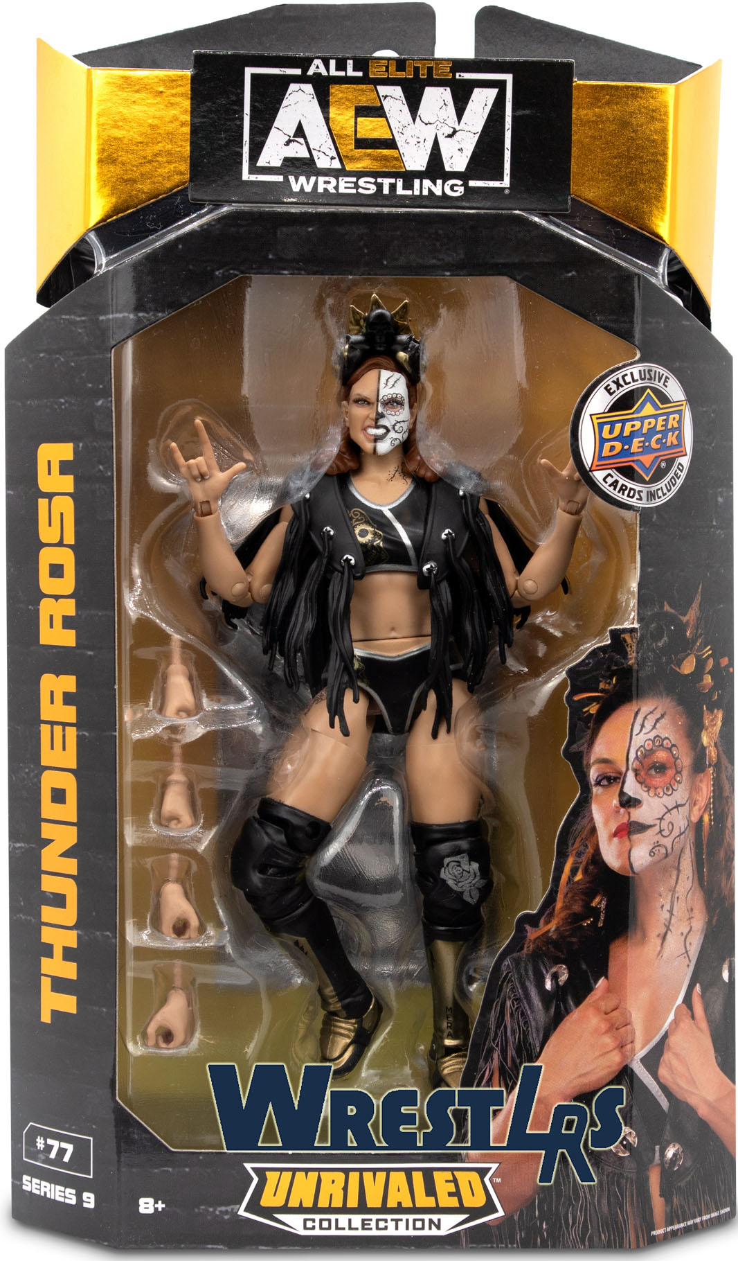 Thunder Rosa (AEW Unrivaled Series 9) action figure
